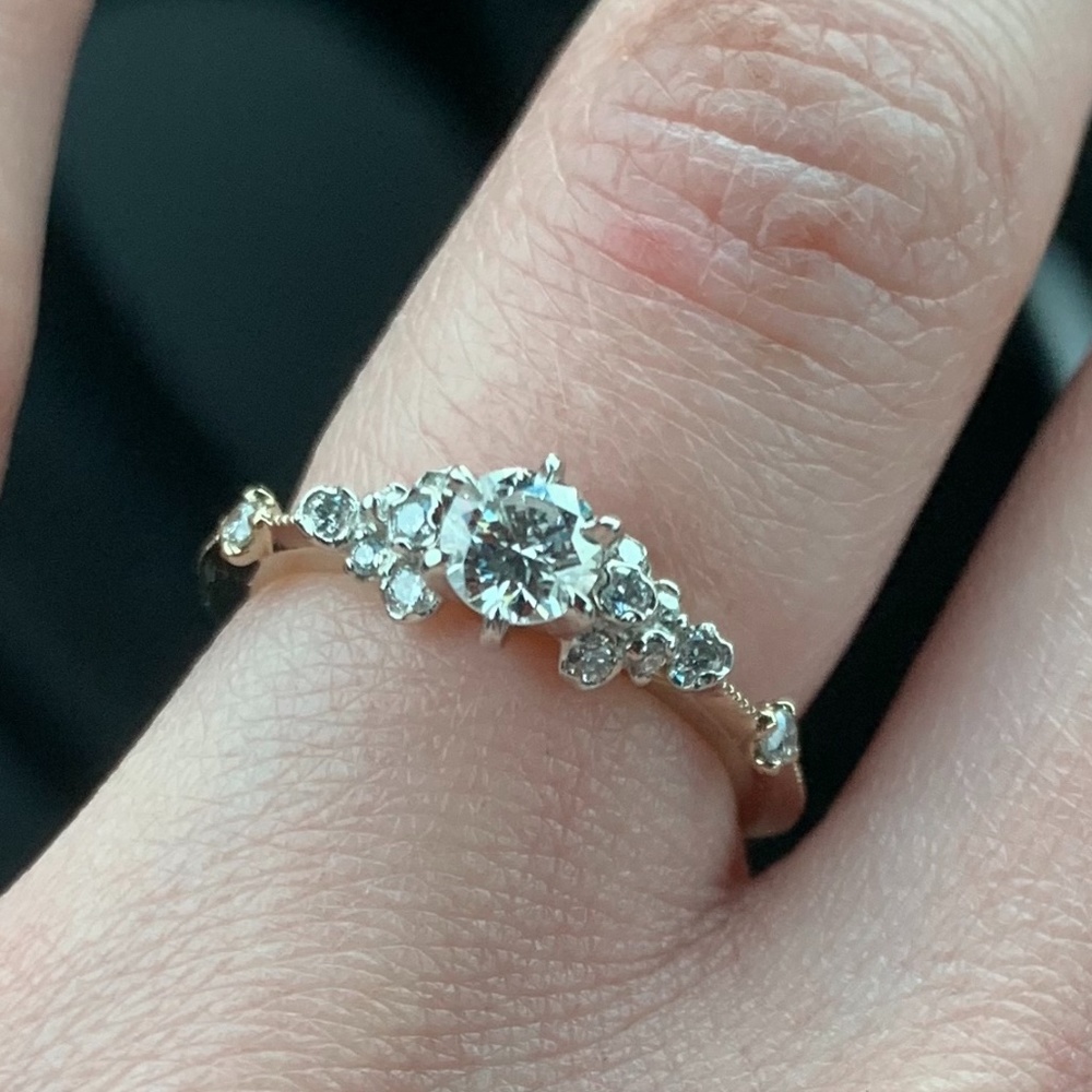 Japanese Rose Ring by Kataoka from Catbird-PLEASE MAKE OFFERS